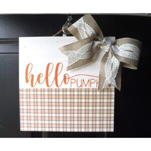 Welcome / Home Fall Sign